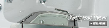 Walk in Bathtub - Mirano Overhead