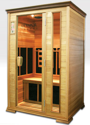 Solare Duo Cedar infrared sauna