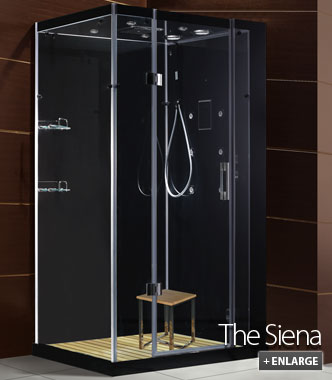 Siena steam shower