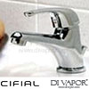 Cifial Nova Golfe 2H Deck Bath Filler Spare Parts