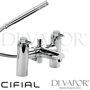 Cifial 004STH300 Techno 300 2 Hole Deck Bath Shower Mixer Spare Parts