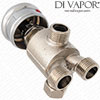 Deck Mounted 2 Way Diverter Valve 1 2 Inch 