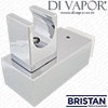 03823---C Bristan Square Wall Bracket