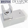 Bristan 03823---C Square Wall Bracket for QD BSM