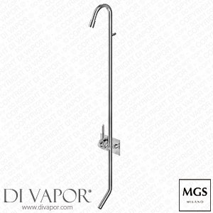 MGS Swan Neck Thermostatic Shower Column with Foot Wash 044745238V Spare Parts
