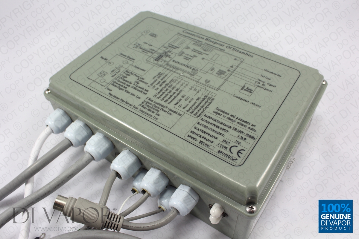 BF1101G Grey Control Box (Profile)