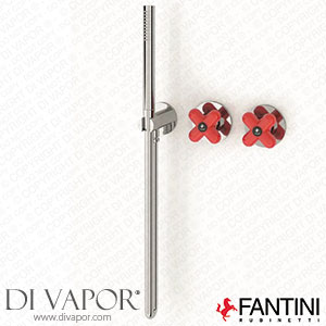 Fantini 0515 I Balocchi 3 Hole Wall-Mounted Bathtub Set Spare Parts