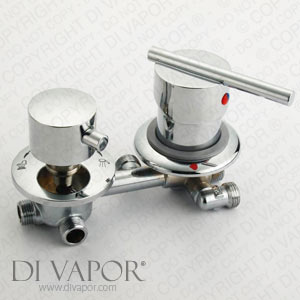 Single Lever Shower Mixer with 3 Way Valve