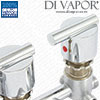 4 Way Diverter Tap Set w/ Thermostatic Valve (Diverter)