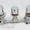 5 Way Diverter Tap Set (Side)