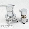 Shower Faucet Diverter (Side Profile)