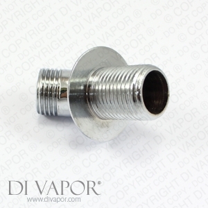 Male Threaded Shower Outlet Connector (Stainless Steel)
