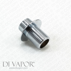 40mm Male Threaded Shower Outlet Hose Connector / Generator Coupler (Stainless Steel)