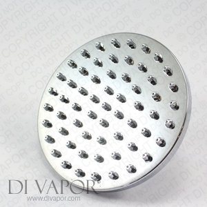 Circular Rose Overhead Shower Head - 15cm (6 inch)