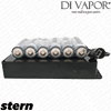 Stern 06530092 Battery Box for 6x1.5V Batteries (Batteries Included)