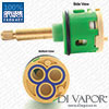 37mm Spline 3-Way Shower Diverter Core Cartridge