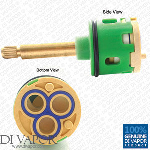 86mm 3-Way Diverter Cartridge 33mm Barrel Diameter with 47mm Spindle