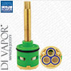 95mm 3-Way Diverter Cartridge 33mm Barrel Diameter with 60mm Spindle - 24 Splines