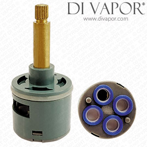 37mm Diameter 4-Way Diverter Cartridge with 37mm Spindle