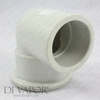 Bath Round Elbow (Side Profile)