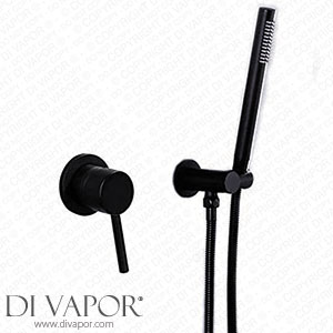 Lopus Shower Tap Wall Mounted Brass Bath Shower Set Black Bathtub Mixer Tap Shower Luxury Bathtub Tap Set Black Spare Parts