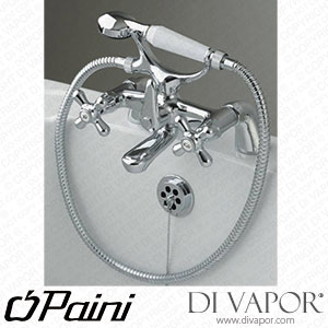 Paini 08CR108E Monaco Chrome BSM C/W Kit Spare Parts