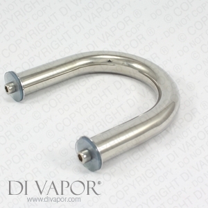 Stainless Steel Shower or Bath Grab Bar Handle Ideal for Elderly and Disabled