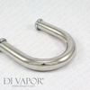Stainless Steel Shower or Bath Grab Bar Handle Ideal for Elderly and Disabled