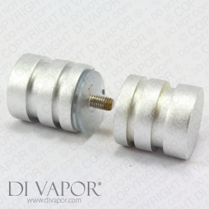 Round Aluminium Door Knob Handle for Shower Enclosure