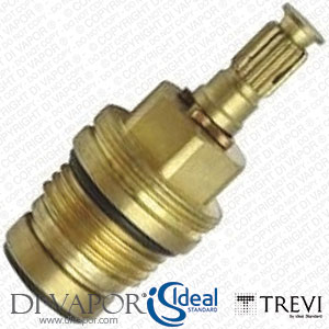 096121400 Ideal Standard / Trevi Jet Line 15mm On/Off Ceramic Disc Flow Cartridge