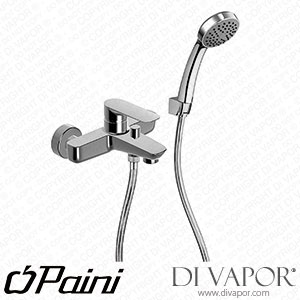 Paini 09CR100 Nove Single Lever Bath Shower Mixer Tap with Fixed Shower Kit Spare Parts