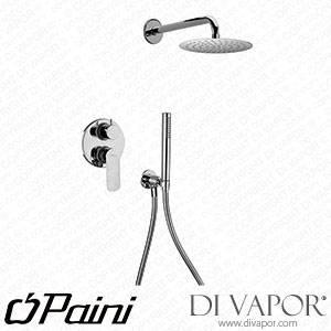 Paini 09CR433D Nove Built-In Mixer with Stainless Steel Shower Spare Parts