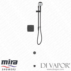 Mira Evoco Dual Bathfill in Matt Black (1.1967.007) Spare Parts