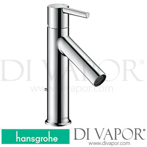Hansgrohe 10001000 AXOR Starck Single Lever Basin Mixer 100 with Lever Handle and Pop-Up Waste Set 11/14 - 01/19 Spare Parts