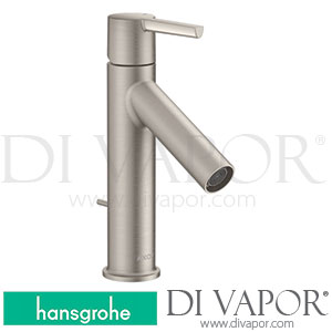 Hansgrohe 10001800 AXOR Starck Single Lever Basin Mixer 100 with Lever Handle and Pop-Up Waste Set 11/16 - 01/19 Spare Parts