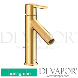 Hansgrohe 10001990 AXOR Starck Single Lever Basin Mixer 100 with Lever Handle and Pop-Up Waste Set 11/16 - 01/19 Spare Parts