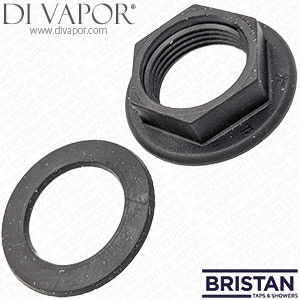 Bristan 100047 Pack of 3/4 Washer & Plastic Backnut (Each)