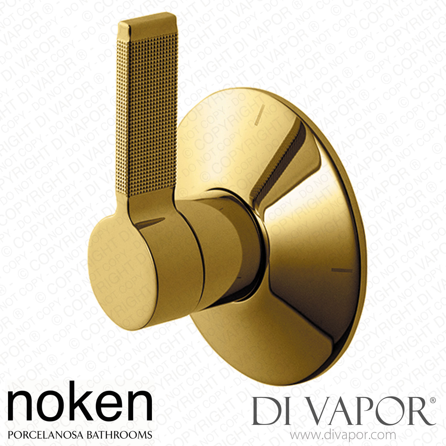 Noken 100241759 2 Ways Concealed Diverter Valve 1/2 Inch Spare Parts