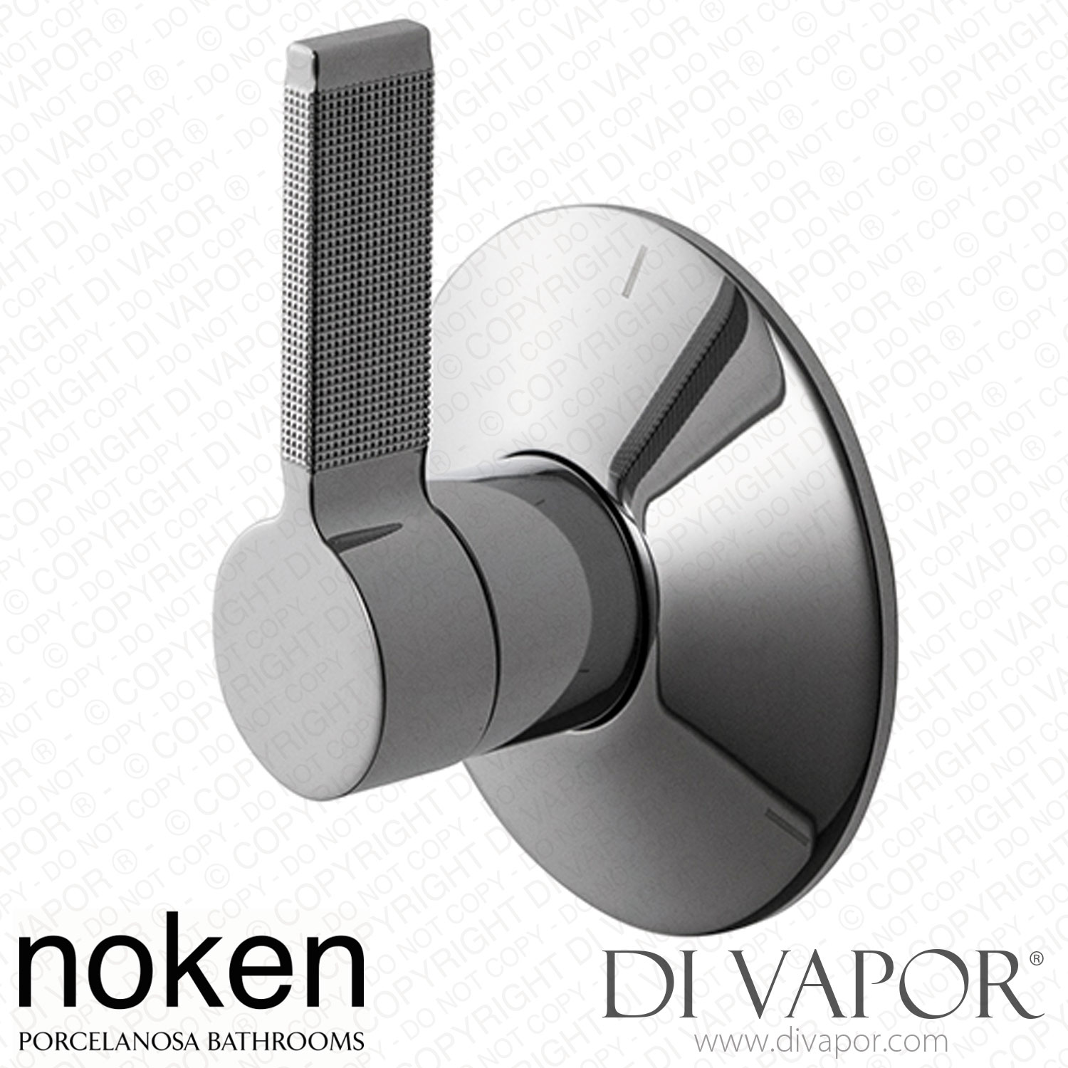Noken 100241780 Wall Mounted 3Way Diverter Valve 1/2 Inch Spare Parts
