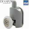 Bottom Roller Sliding Shower Wheel | 22mm/23mm/25mm