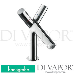 Hansgrohe 10030000 AXOR Starck 2-Handle Basin Mixer 80 with Pop-Up Waste Set >07/14 Spare Parts