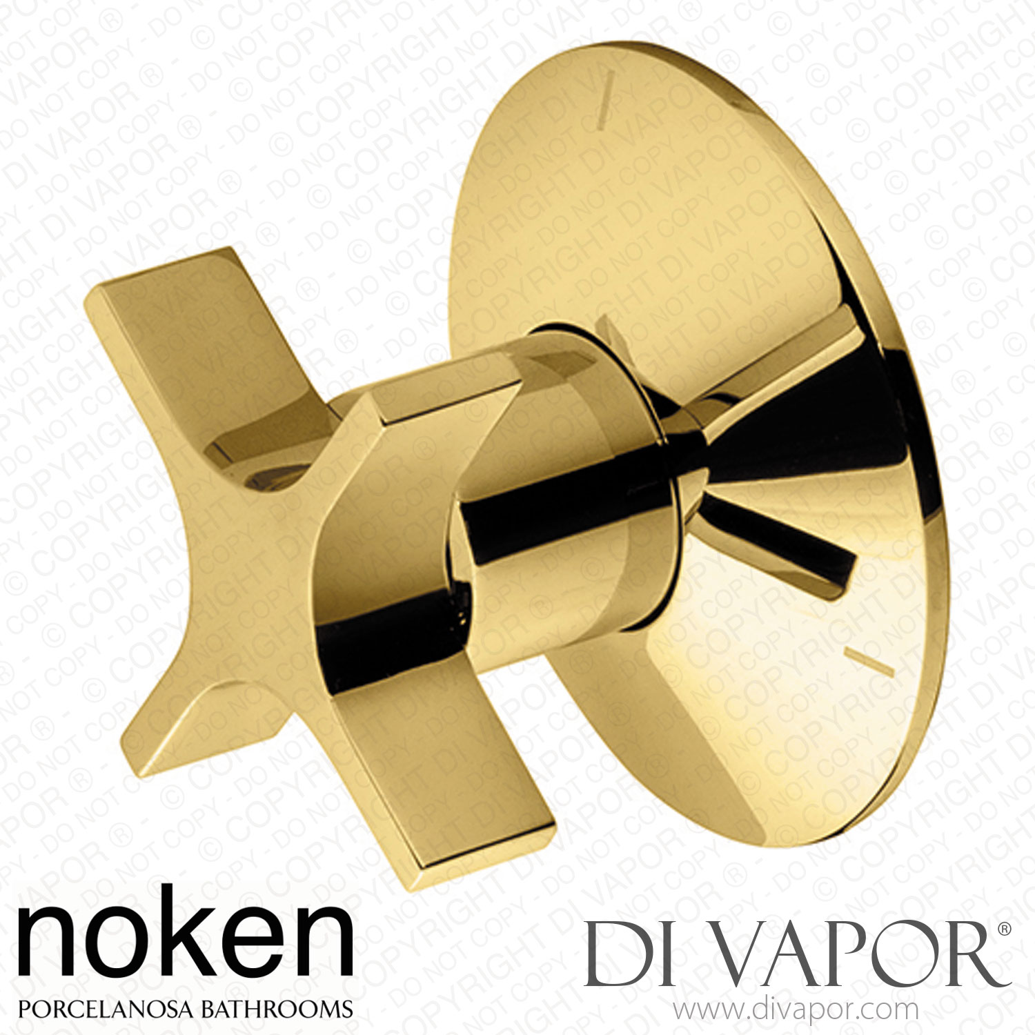 Noken 100311358 Wall Mounted 3Way Diverter Valve 1/2 Inch Spare Parts