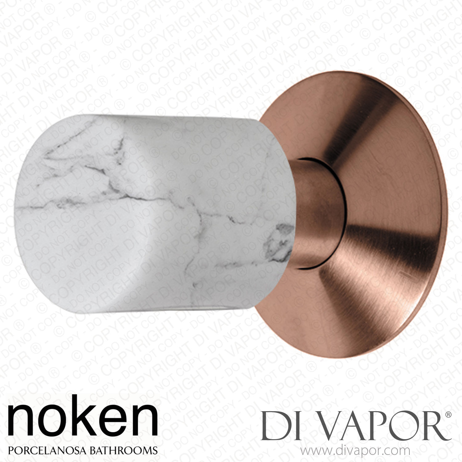 Noken 100324515 2 Ways Concealed Diverter Valve 1/2 Inch Spare Parts