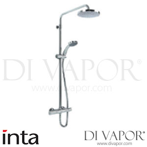 Inta 10032CP Deluge Optimo Thermostatic Bar Shower Spare Parts