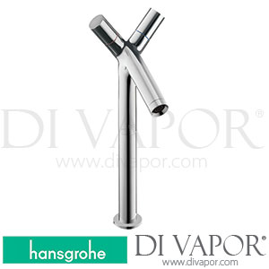 Hansgrohe 10050810 AXOR Starck 2-Handle Basin Mixer 220 with Pop-Up Waste Set for Wash Bowls 07/00 - 09/07 Spare Parts