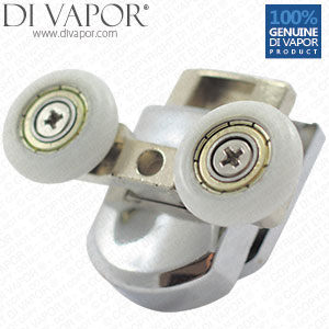 Bottom Quadrant Shower Door Roller | 22mm/23mm/25mm Wheel Size