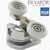 Double Shower Door Roller Parts