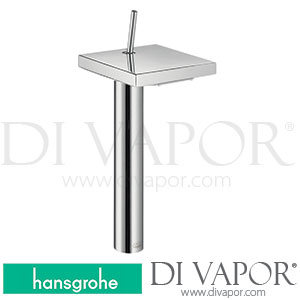 Hansgrohe 10080000 AXOR Starck X Single Lever Basin Mixer 280 without Pull-Rod for Wash Bowls 09/12 - 12/17 Spare Parts