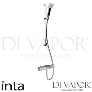 Inta 10086CP Infiniti Thermostatic Deck Mounted Bath Shower Mixer with Rail Kit Spare Parts