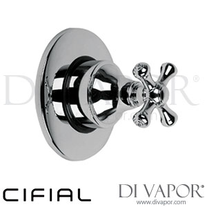 Cifial 100ED Edwardian Wall Diverter Spare Parts